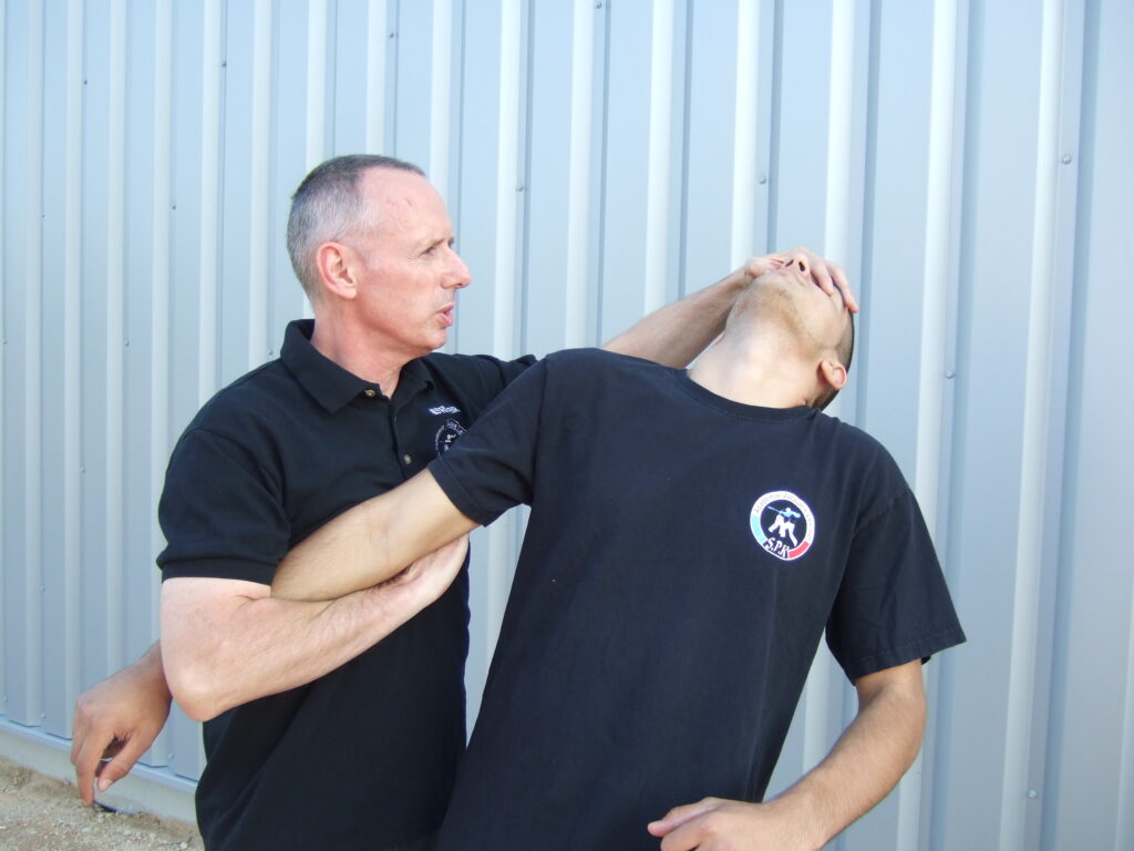 Patrick krav maga spk clef de bras